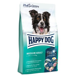 - 2 x 12 kg Happy Dog Supreme Fit & Vital Medium Adult