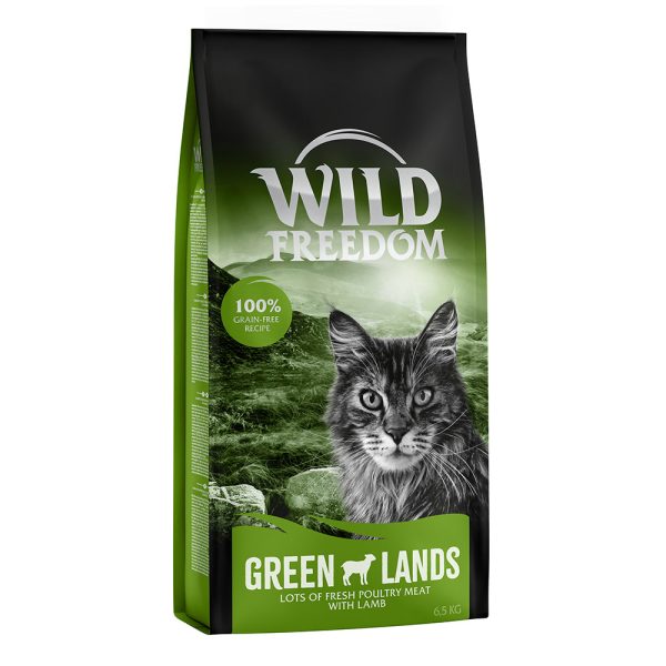 2x6,5kg Adult "Green Lands" Lamb Wild Freedom Kissanruoka